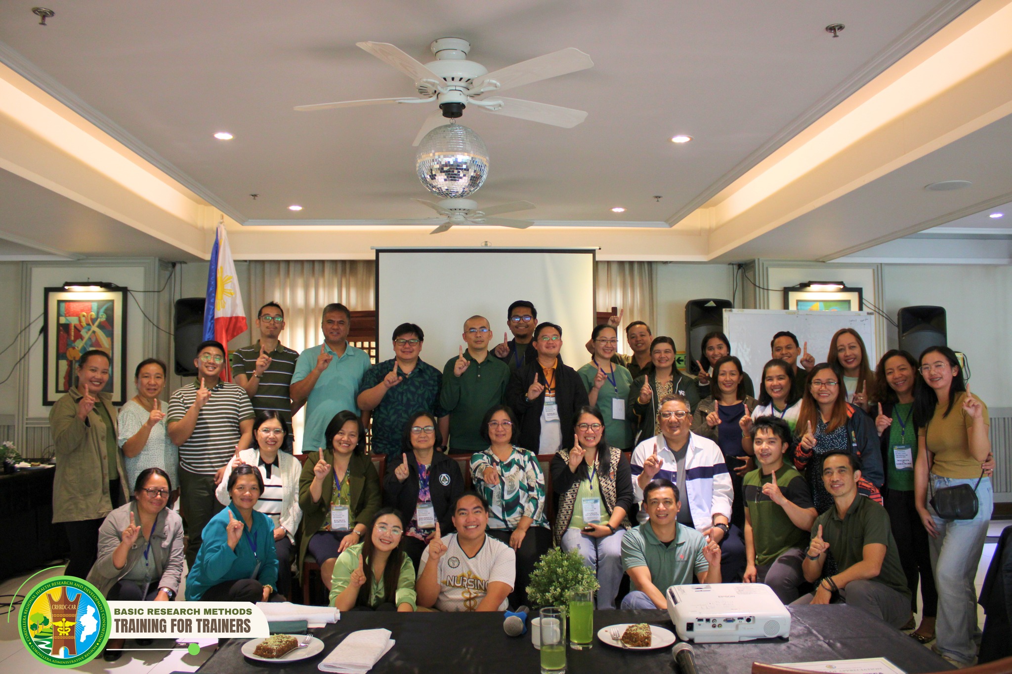 UC Nursing Faculty Join CRHRDC Basic Research Methods: Training for Trainers