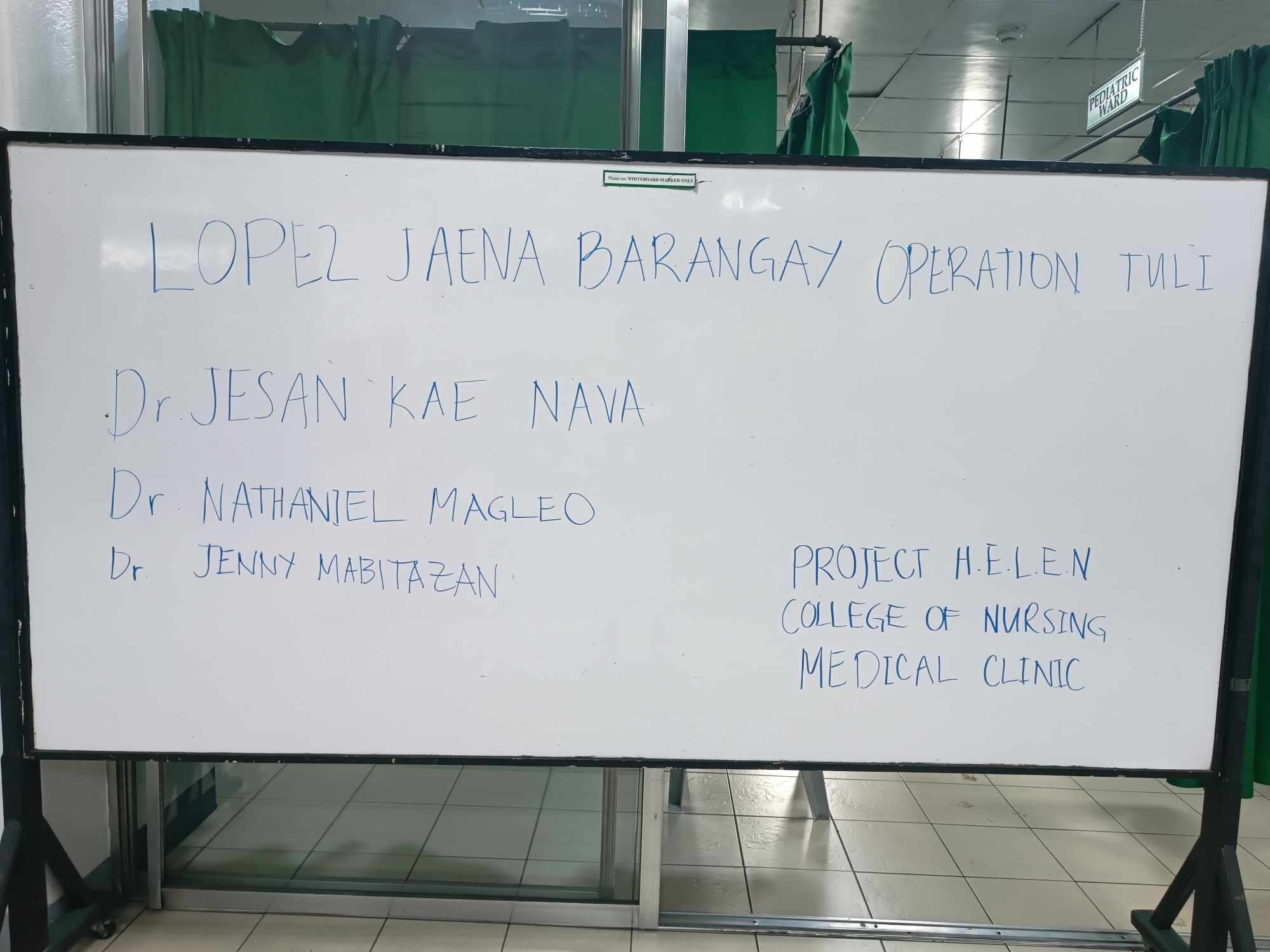 UC College of Nursing and Project H.E.L.E.N. Conduct “Operation Tuli”