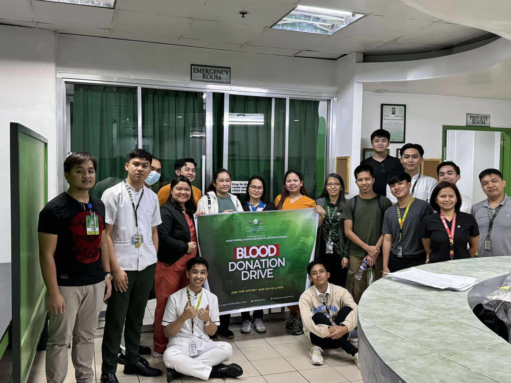 UC College of Nursing and BGHMC Hold Successful Blood Donation Drive