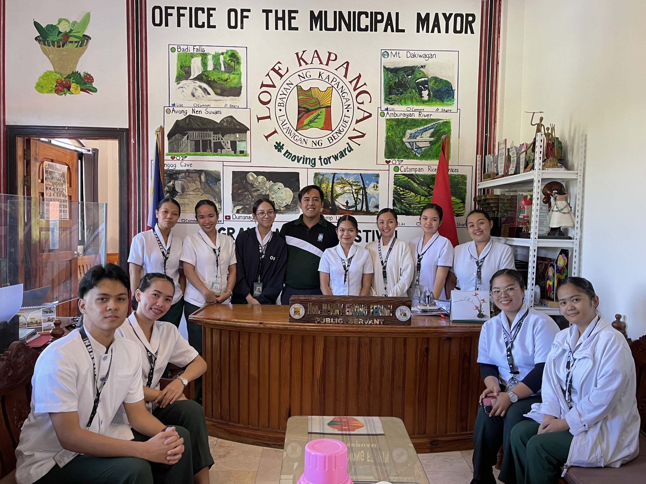 UC College of Nursing Level 4 Students Commence Community Duty in Kapangan