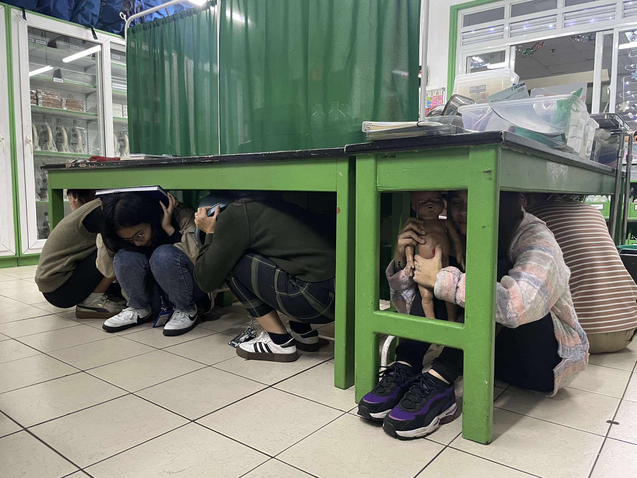 UC College of Nursing Participates in Fourth Quarter Nationwide Earthquake Drill