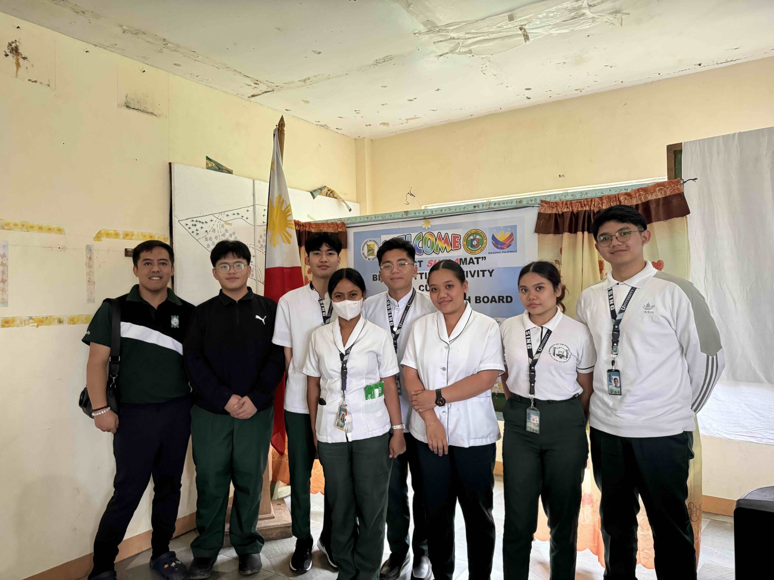 UC Nursing Students Join “Project Shalamat” Bloodletting and Health Assembly in Kapangan