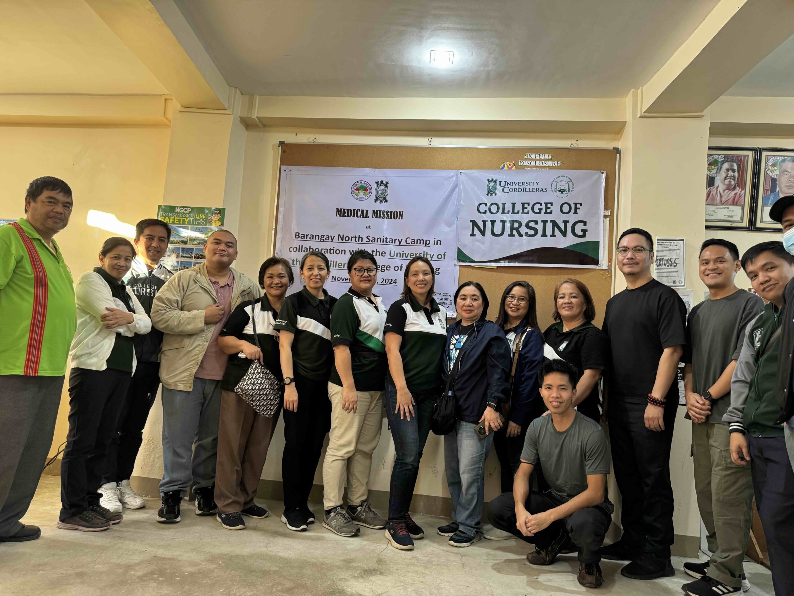 UC College of Nursing Faculty Leads Successful Community Outreach Health Mission at Barangay North Sanitary Camp