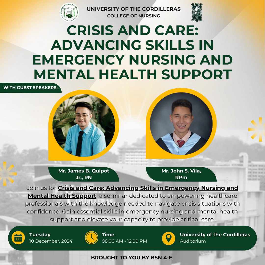 UC College of Nursing Hosts Seminar on Emergency Nursing and Mental Health Support for Students