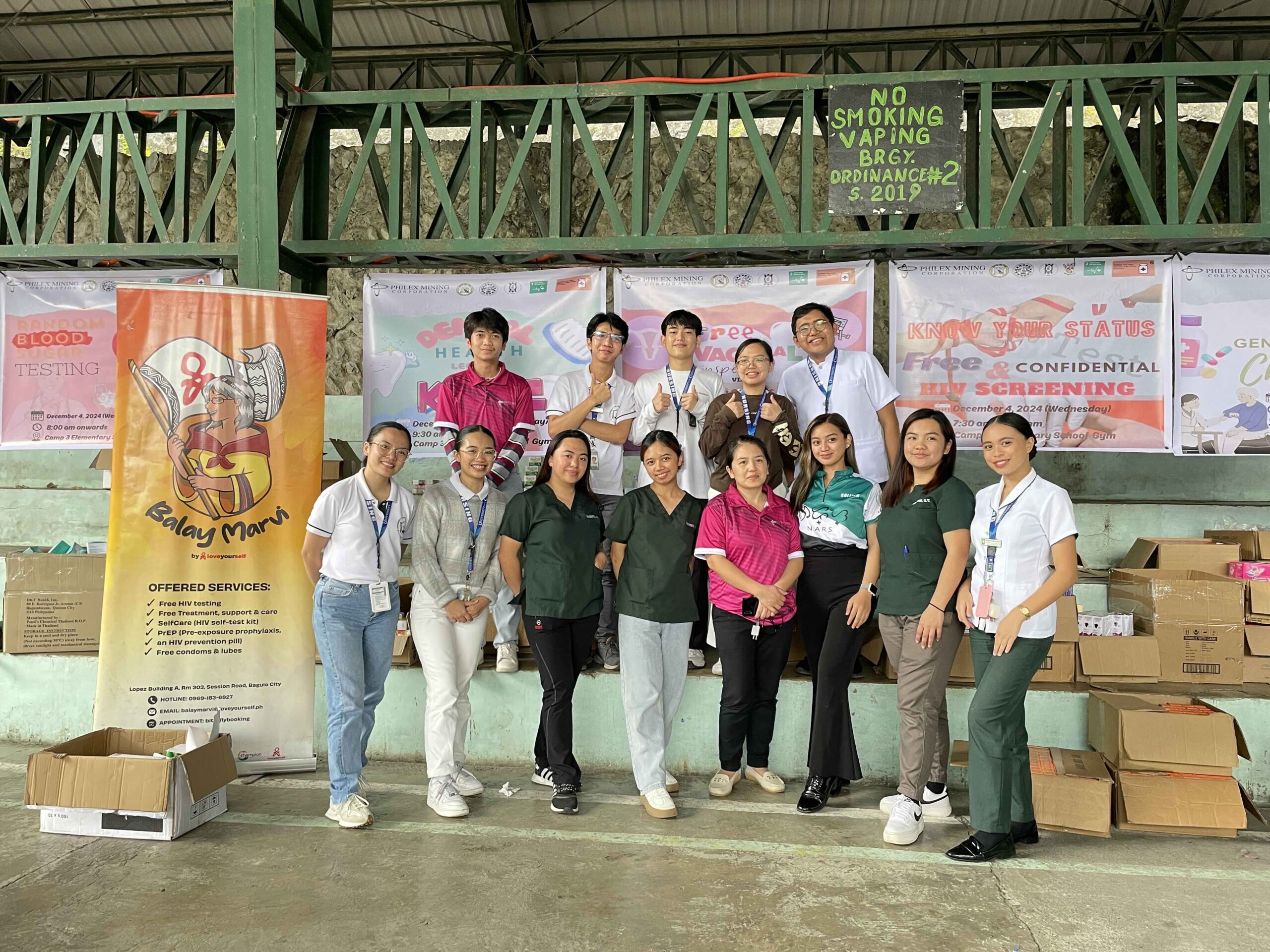UC College of Nursing’s UYAHH Participates in Medical Mission with Philex Mining Corporation in Tuba, Benguet