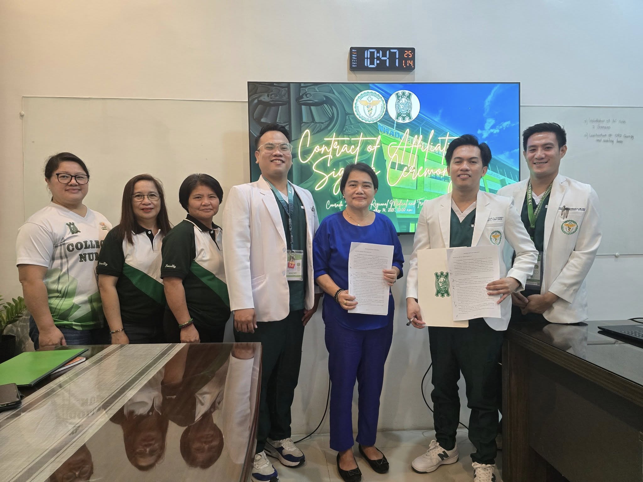 UC and CFERMTC Sign MOA to Elevate Nursing Education