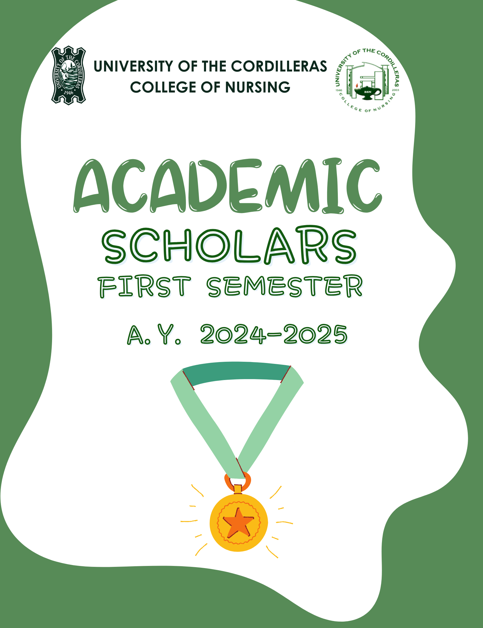 OFFICIAL ANNOUNCEMENT: DEAN’S LISTERS FOR FIRST SEMESTER 2024-2025