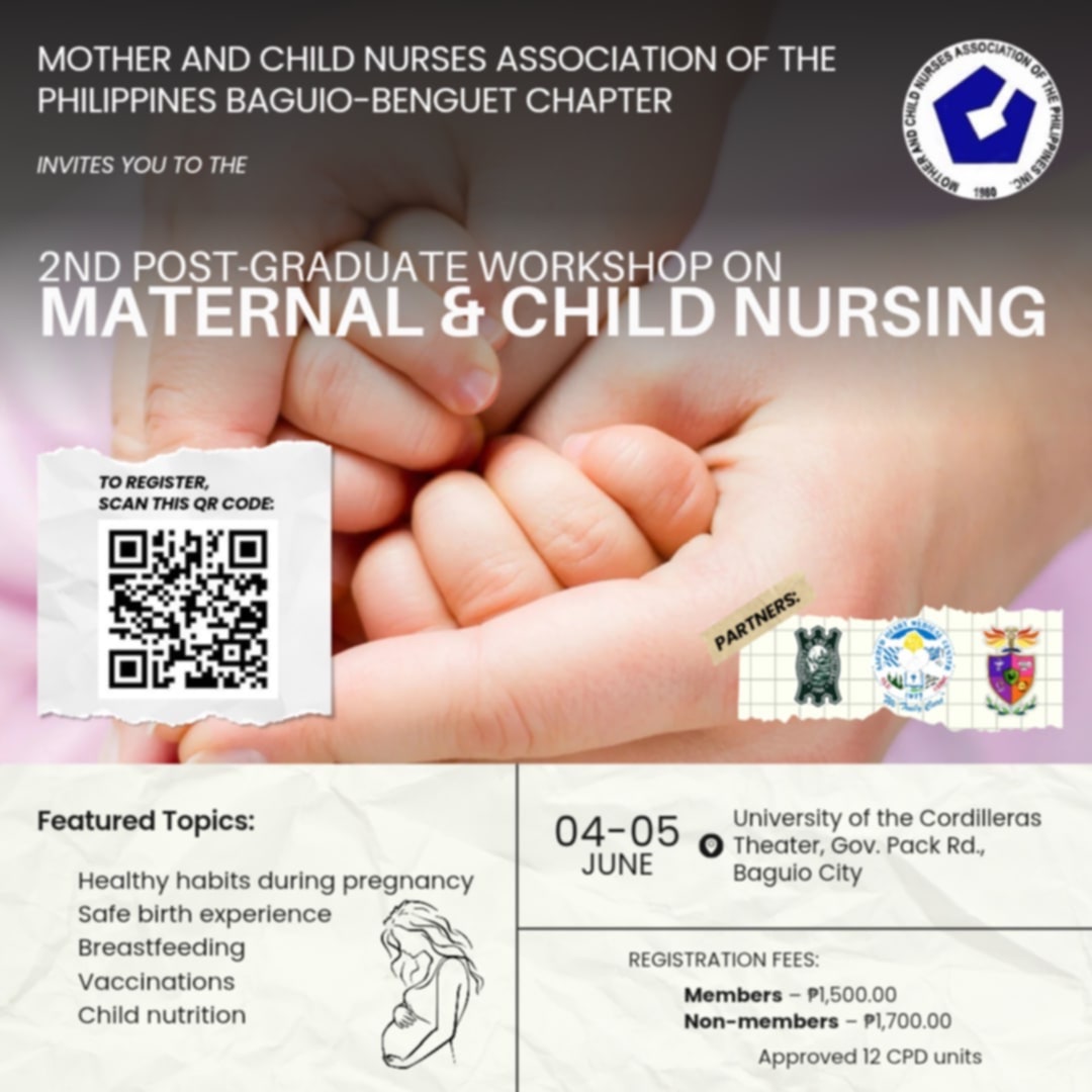 📣 ANNOUNCEMENT | 2nd Post-Graduate Workshop on Maternal & Child Nursing