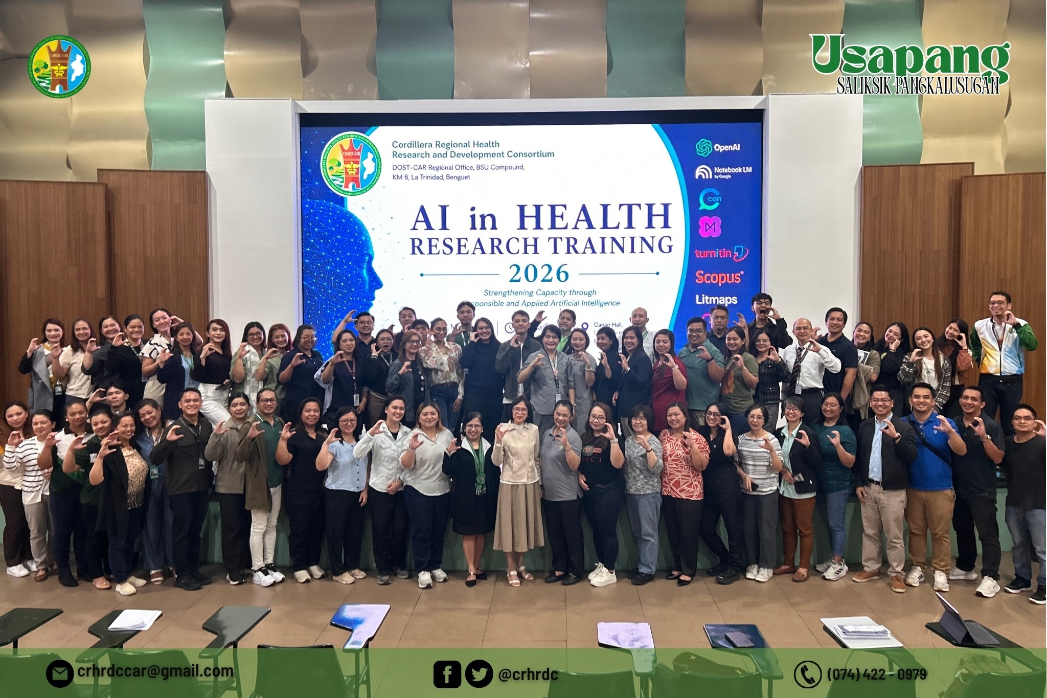 UC CONAHS Faculty Participate in CRHRDC AI Training in Health Research
